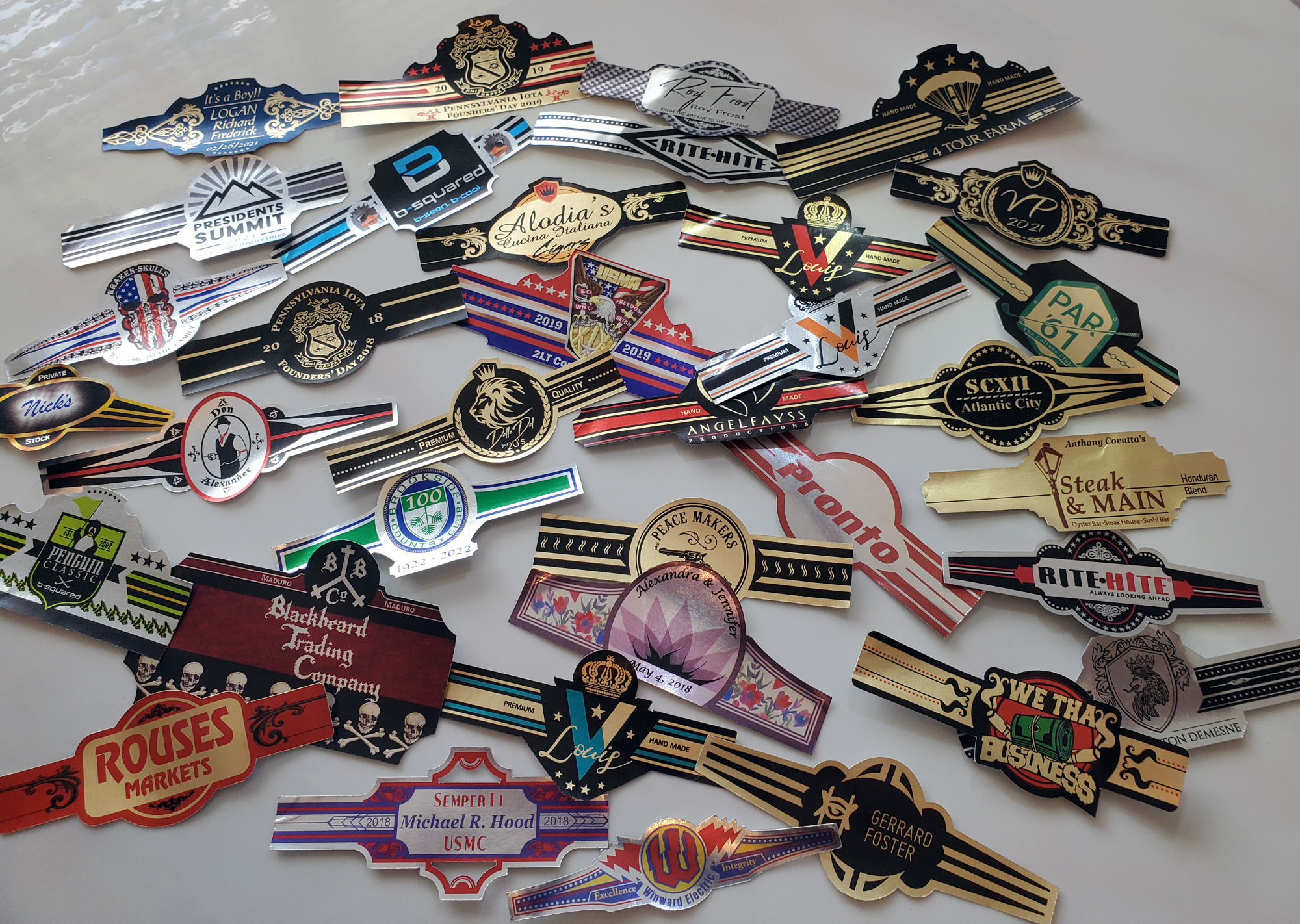foil-cigar-bands-for-personalized-custom-cigars