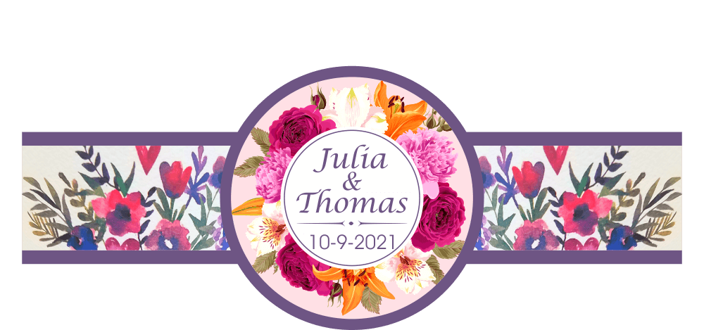 Personalized Custom Wedding Cigar Band 28