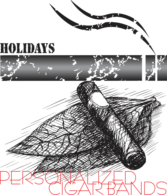 holiday-die-cut-personalized-cigar-bands