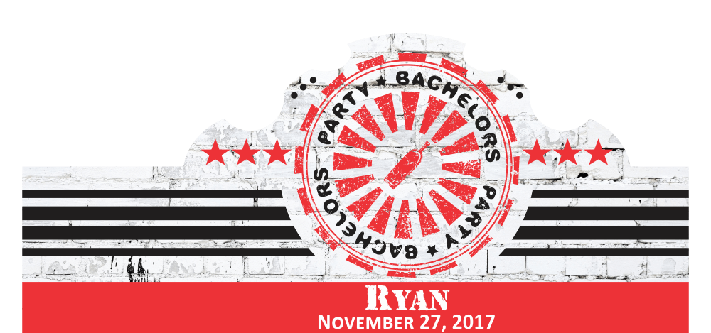 Custom Personalized Bachelor Party Cigar Band 03