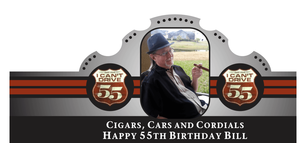 Personalized Custom Photo Cigar Band 11