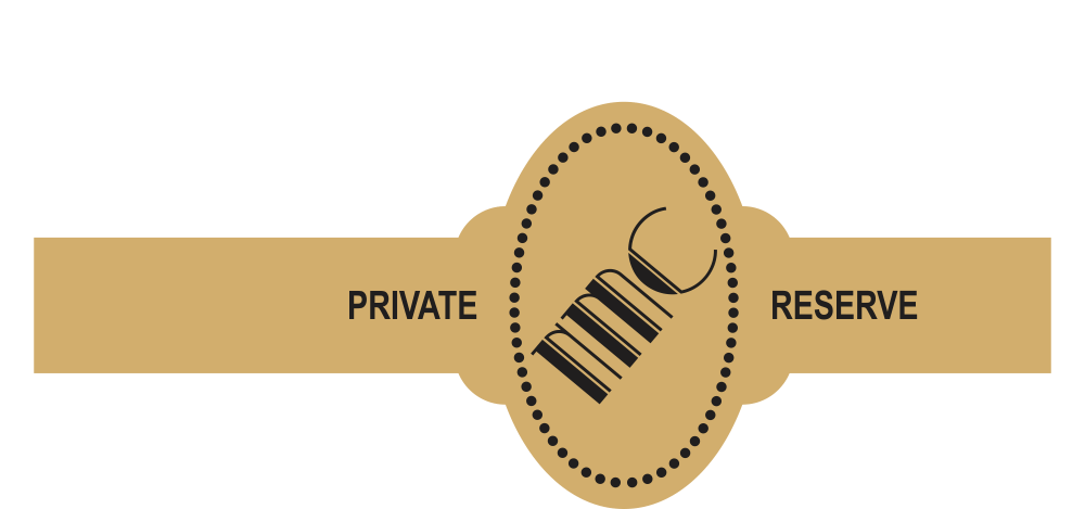 Personalized Custom Private Reserve Cigar Band 08